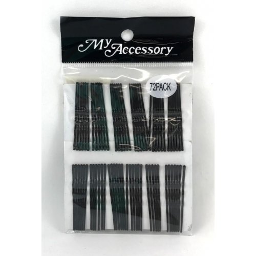 Hair Bobby Pins Regular Black P72-Alpen